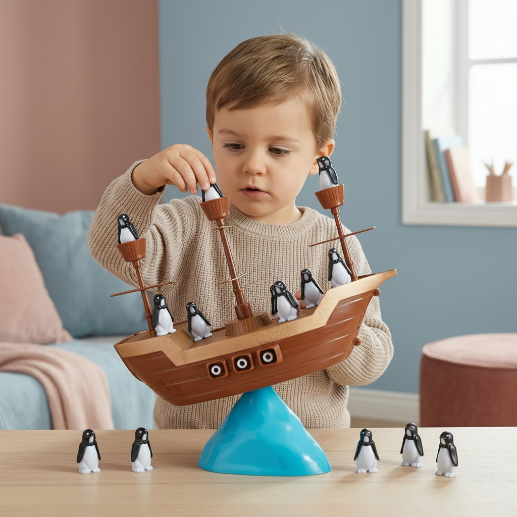 Ahoy Balance Challenge: Stacking Game for Young Explorers