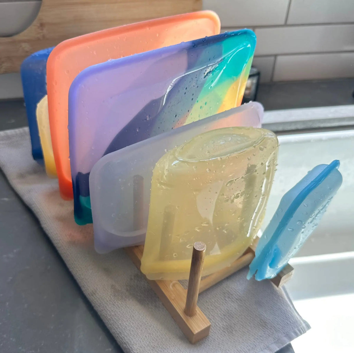 Eco-Friendly Kitchen Drying Rack for Utensils