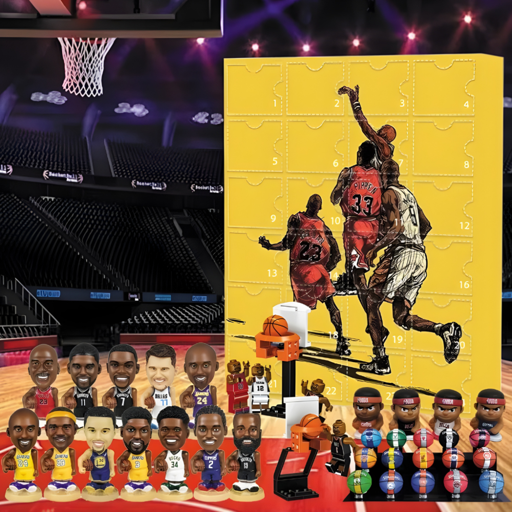 Hoops Holiday Countdown: Mini Figures Gift Set