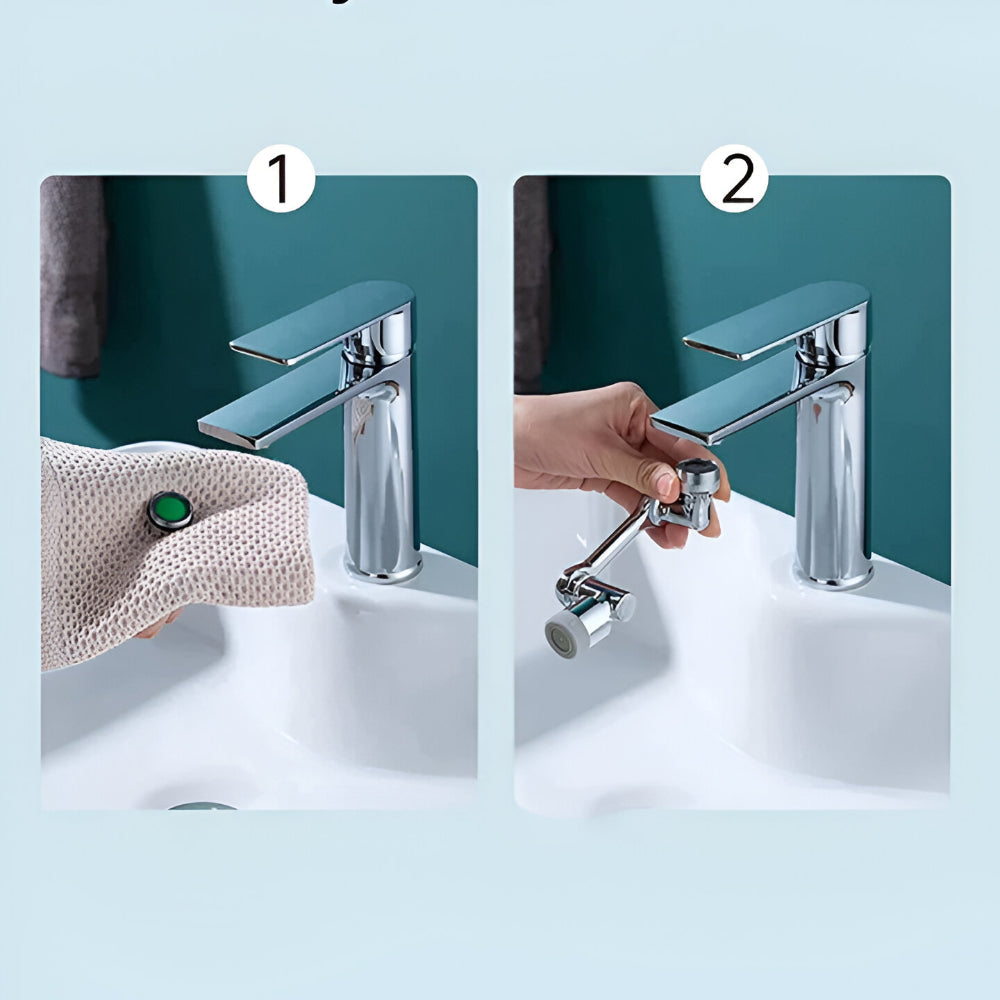 360° Versatile Faucet Adapter for Effortless Cleaning