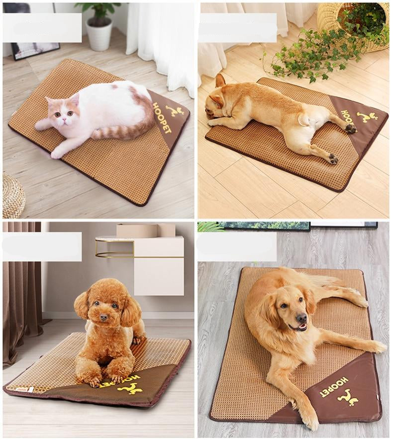 Dog Cooling Mat with Non-Slip Base | Portable Summer Comfort