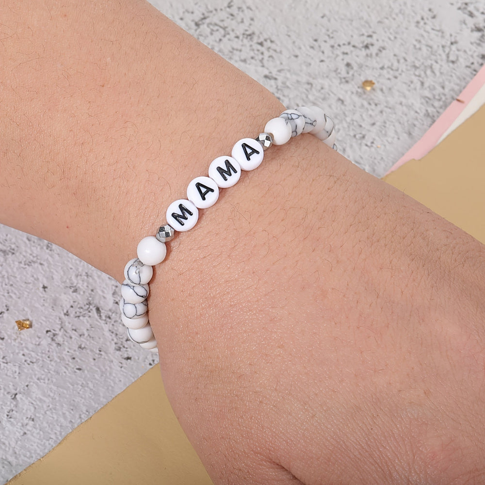 Customizable Letter Bead Bracelet for Thoughtful Gifting