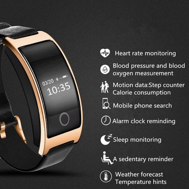 Chic Heart Rate Tracker and Blood Pressure Monitoring Device
