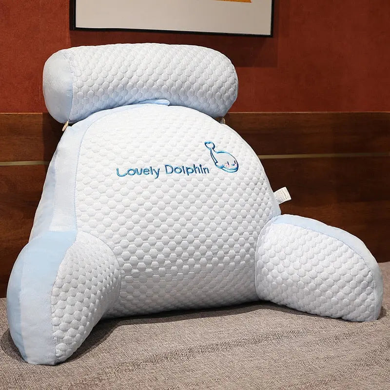 Triangle Support Pillow – Comfortable Ergonomic Design for Neck, Back, and Legs