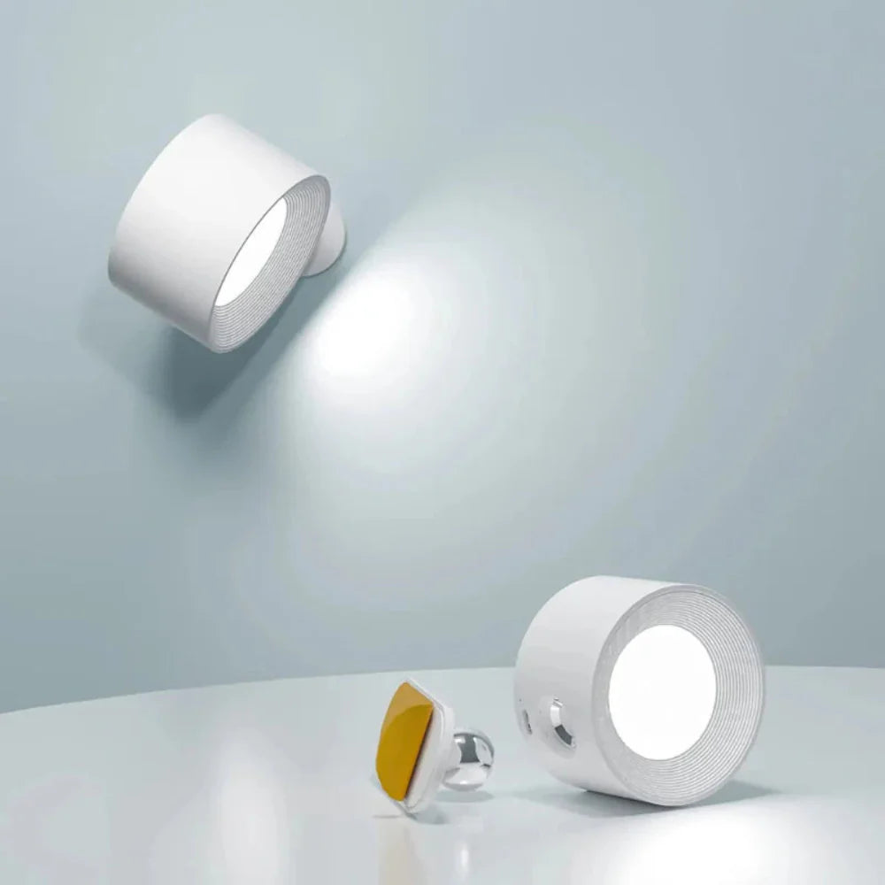 Magnetic Rechargeable LED Wall Lamp with Adjustable Brightness