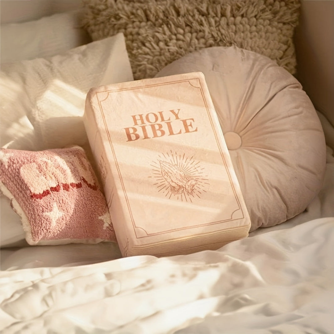 Faithful Comfort Pillow – Inspirational Plush Décor Cushion