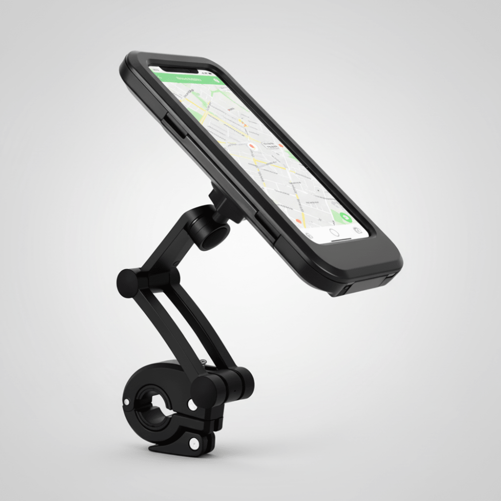 All-Weather Smart Phone Holder for Bicycles with 360° Rotation