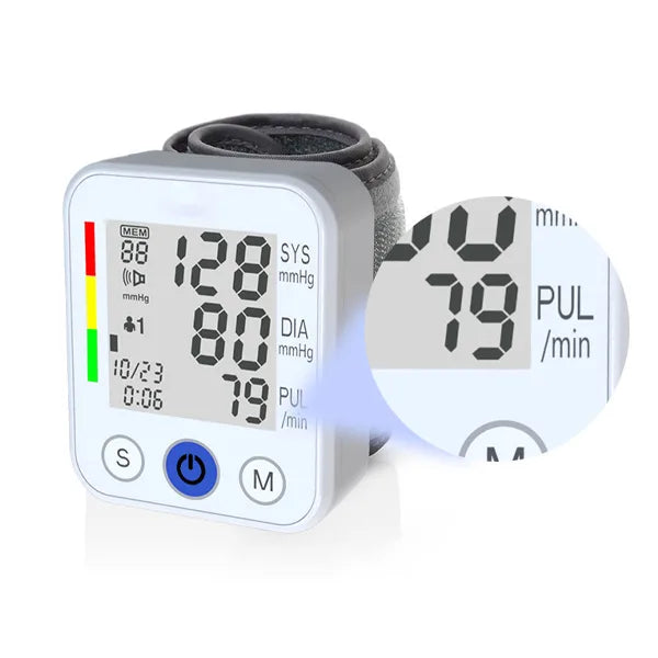 Digital Arm Cuff Blood Pressure Monitor with Display