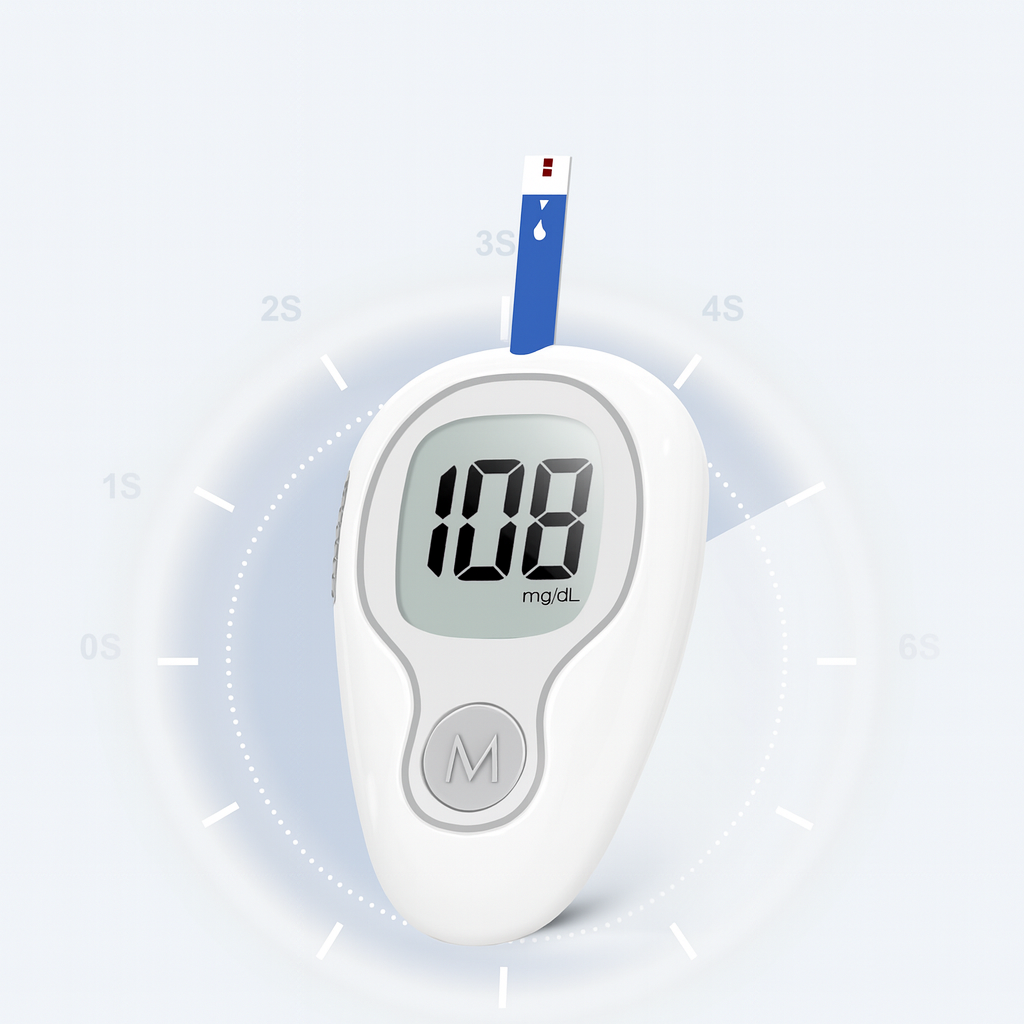 Digital Blood Sugar Tester - Complete Glucose Testing Kit