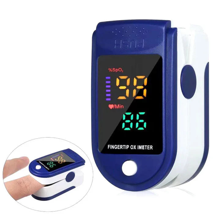 LED Display Blood Sugar Monitor and Pulse Oximeter