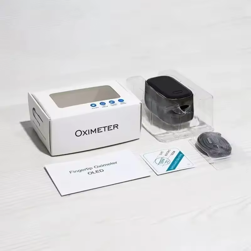Glucose Meter and Pulse Oximeter with OLED Display
