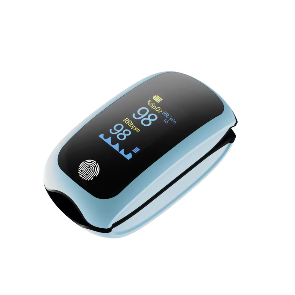 Digital Blood Glucose and Oxygen Level Monitor with Display