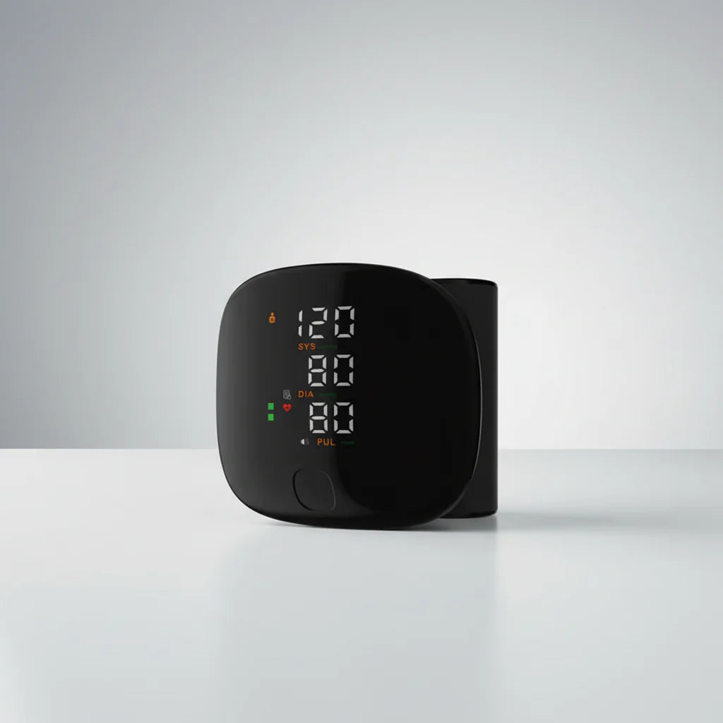 Smart Wrist Blood Pressure Tracker - Quick & Accurate Readings