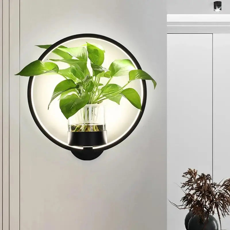 Floral Design Wall Lamp