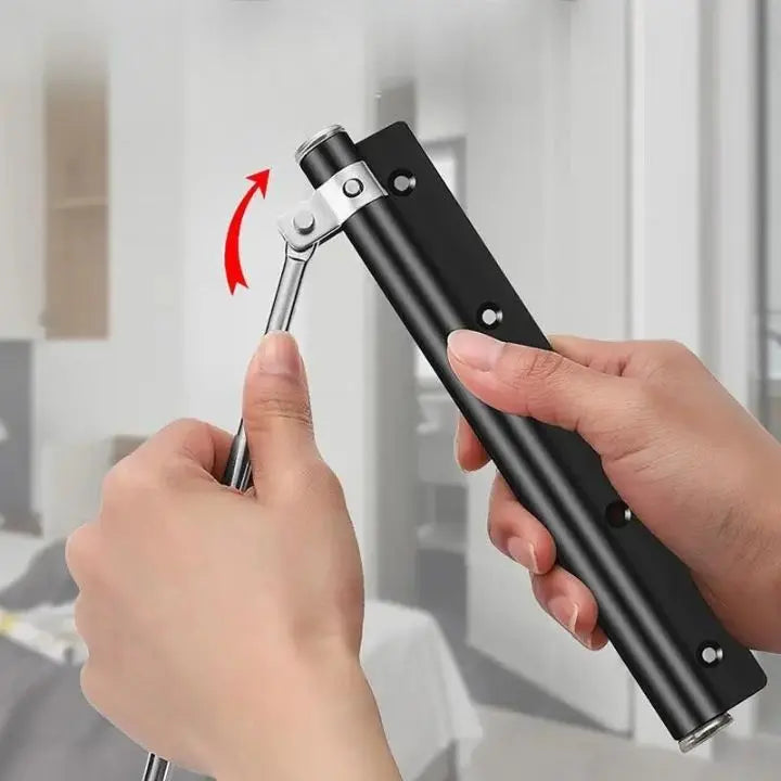 Adjustable Force Automatic Door Closer – Quiet Self-Closing Mechanism for Safety
