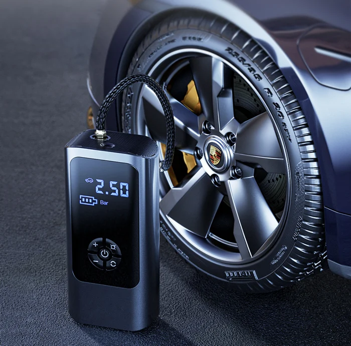 Compact Dual-Mode Air Compressor for Home and Travel Use