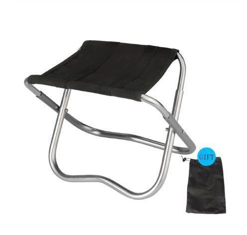 Lightweight Portable Folding Chair with Sturdy Aluminum Frame for Camping