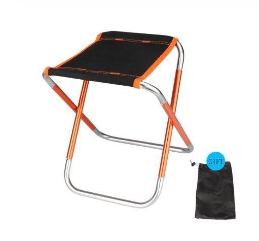 Lightweight Portable Folding Chair with Sturdy Aluminum Frame for Camping