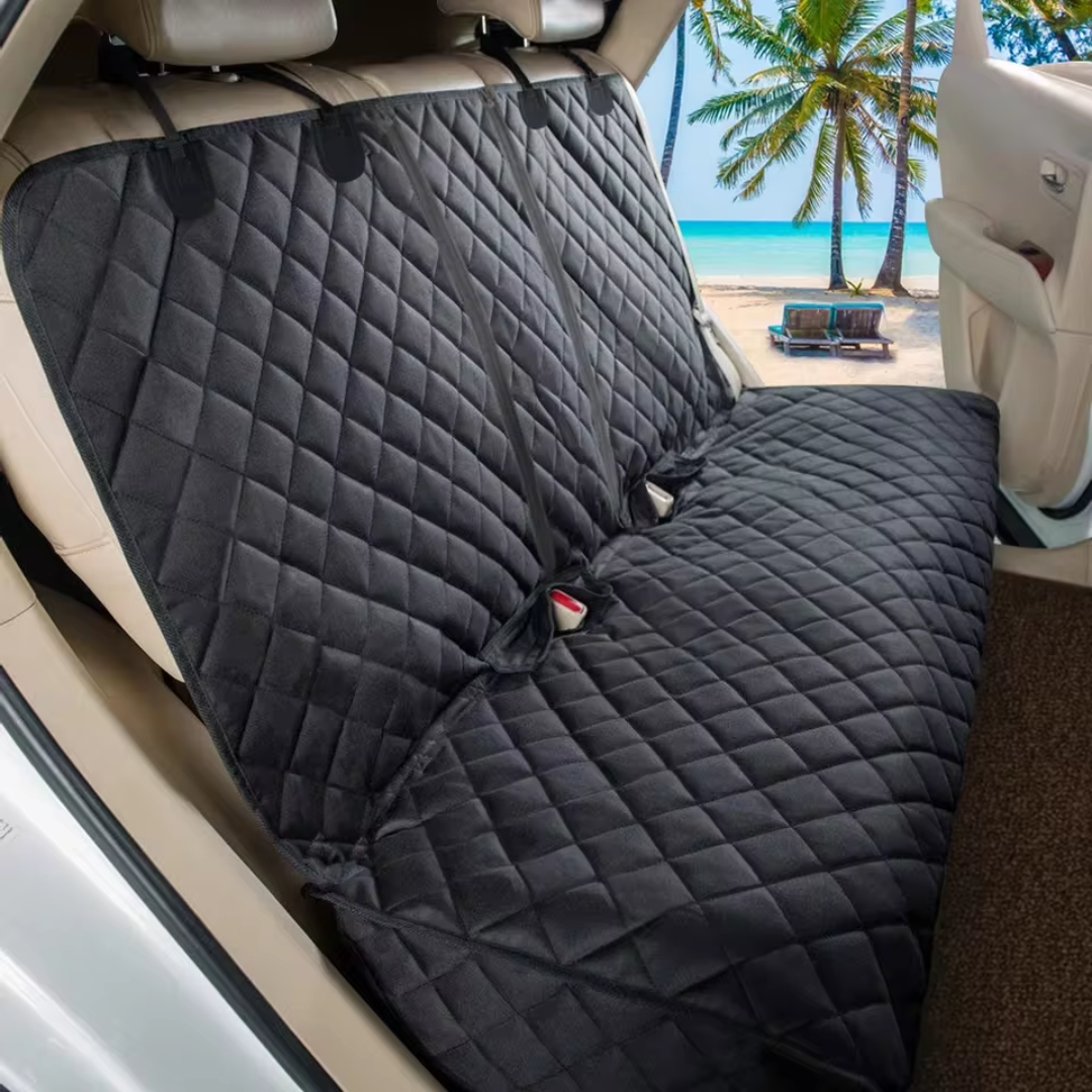 Scratch-Resistant Waterproof Car Seat Cover for Dogs – Vehicle Protection