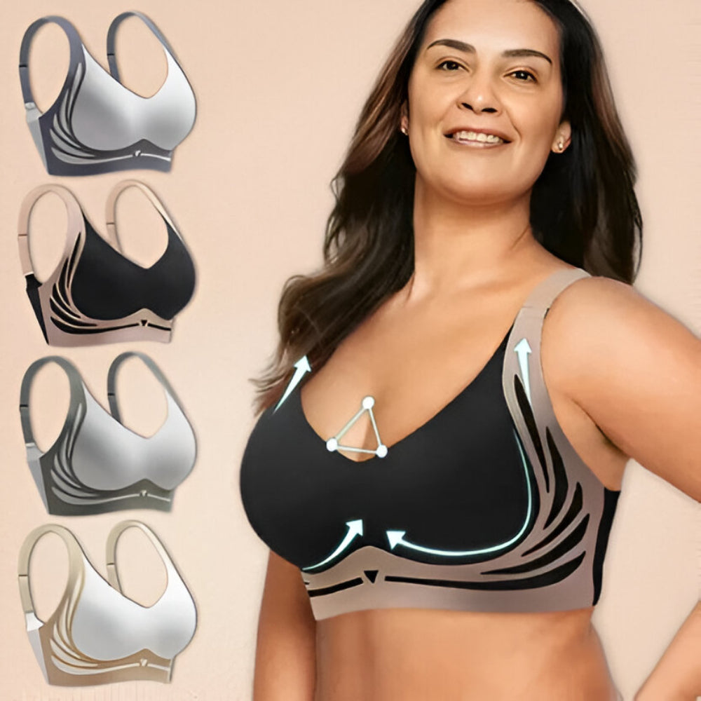 Seamless Comfort Bra for All-Day Wear and Support