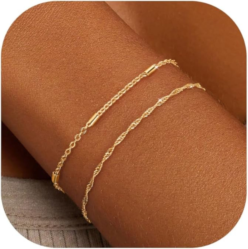 Elegant Adjustable Chain Bracelet for Effortless Style