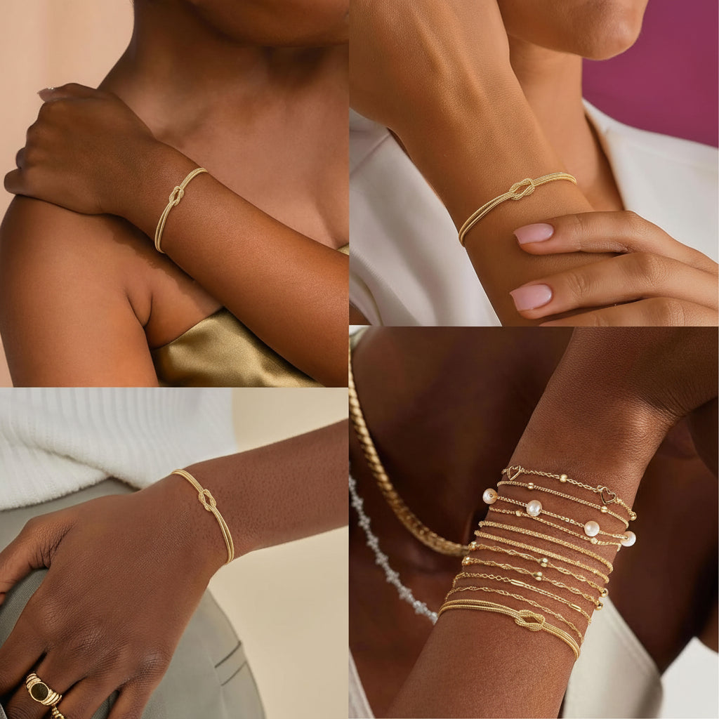 Elegant Adjustable Chain Bracelet for Effortless Style