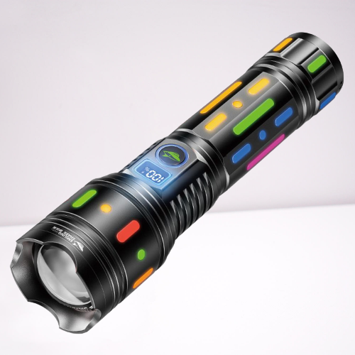 Lightweight Long Range Flashlight for Outdoor Activities - Ideal for Camping and Hiking
