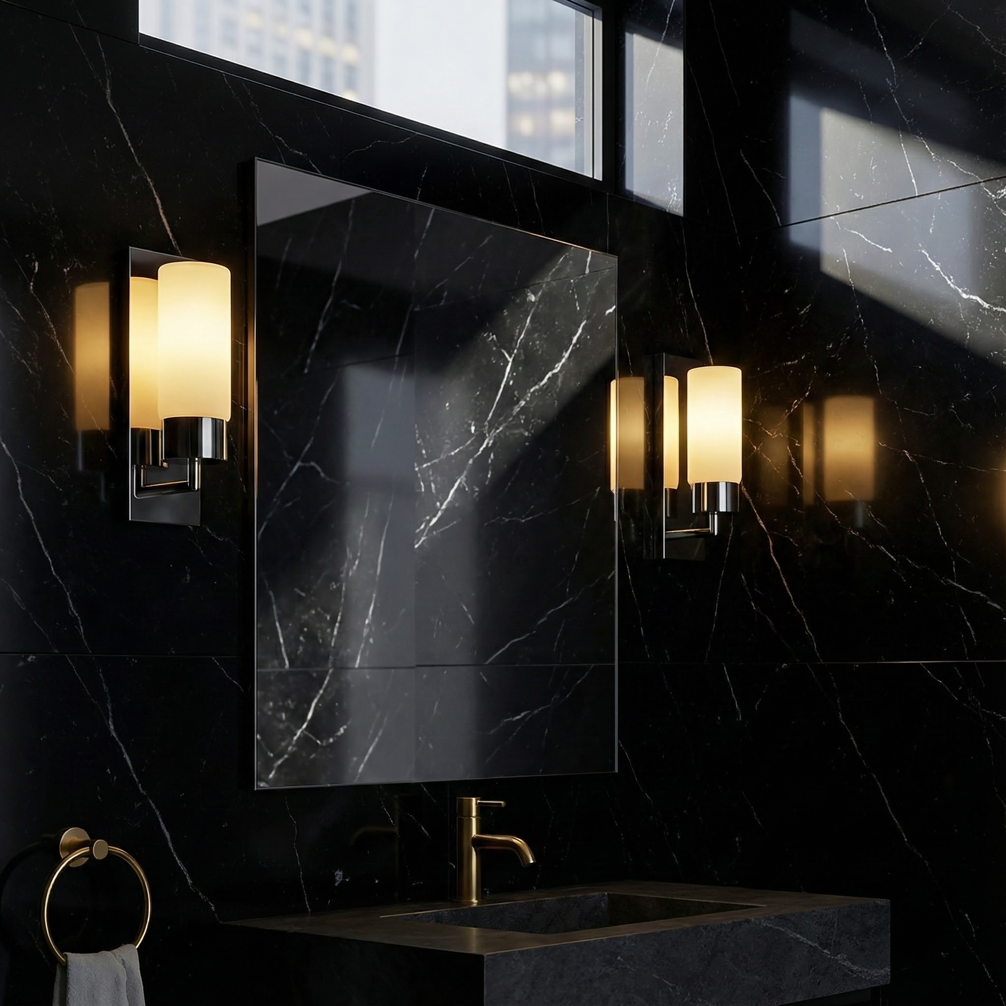 LumiCraft Elegant Vertical Wall Light Fixture