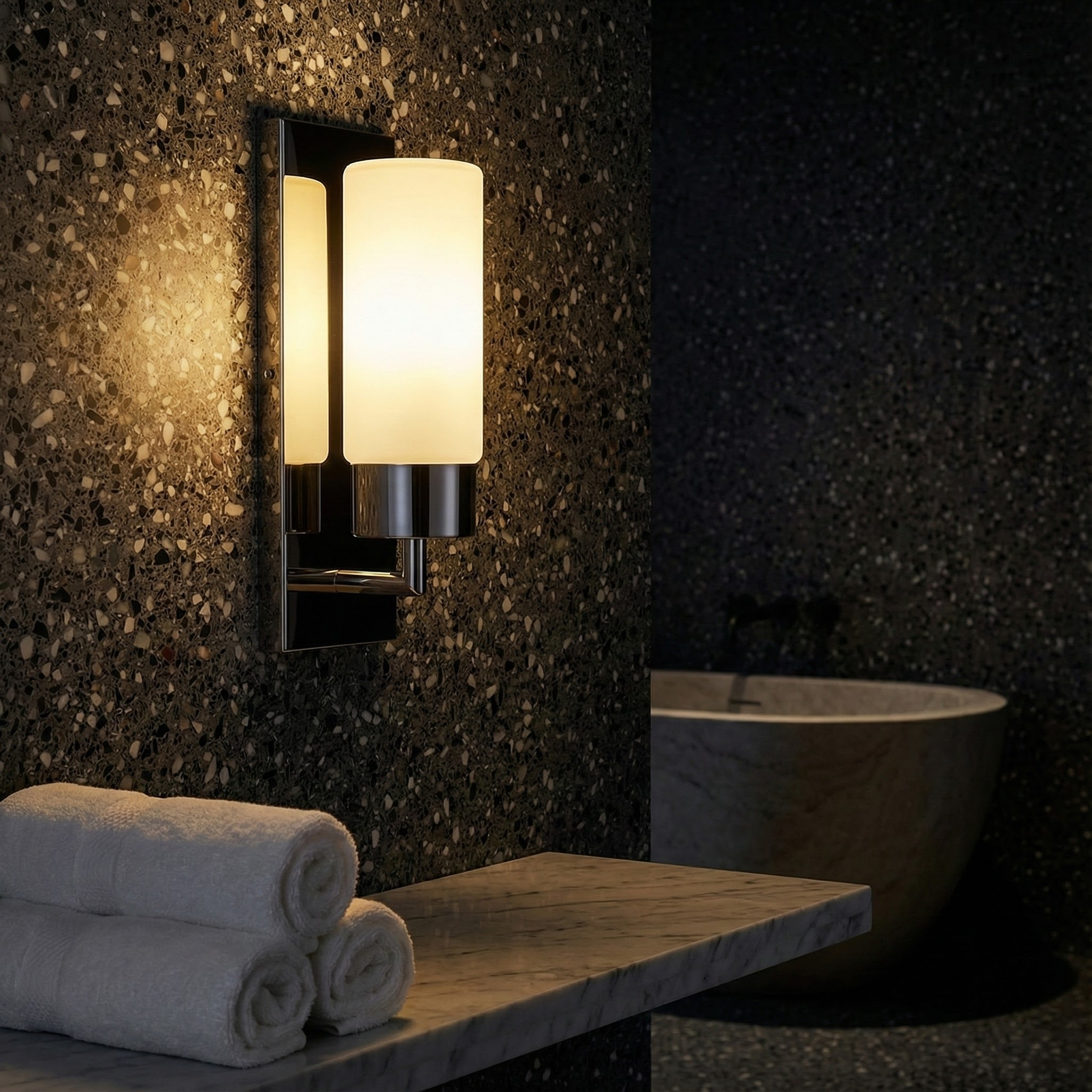 LumiCraft Elegant Vertical Wall Light Fixture