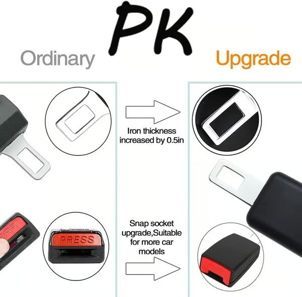 Car Seat Belt Extender for Comfort and Safety – Quick Click Setup, Universal Fit