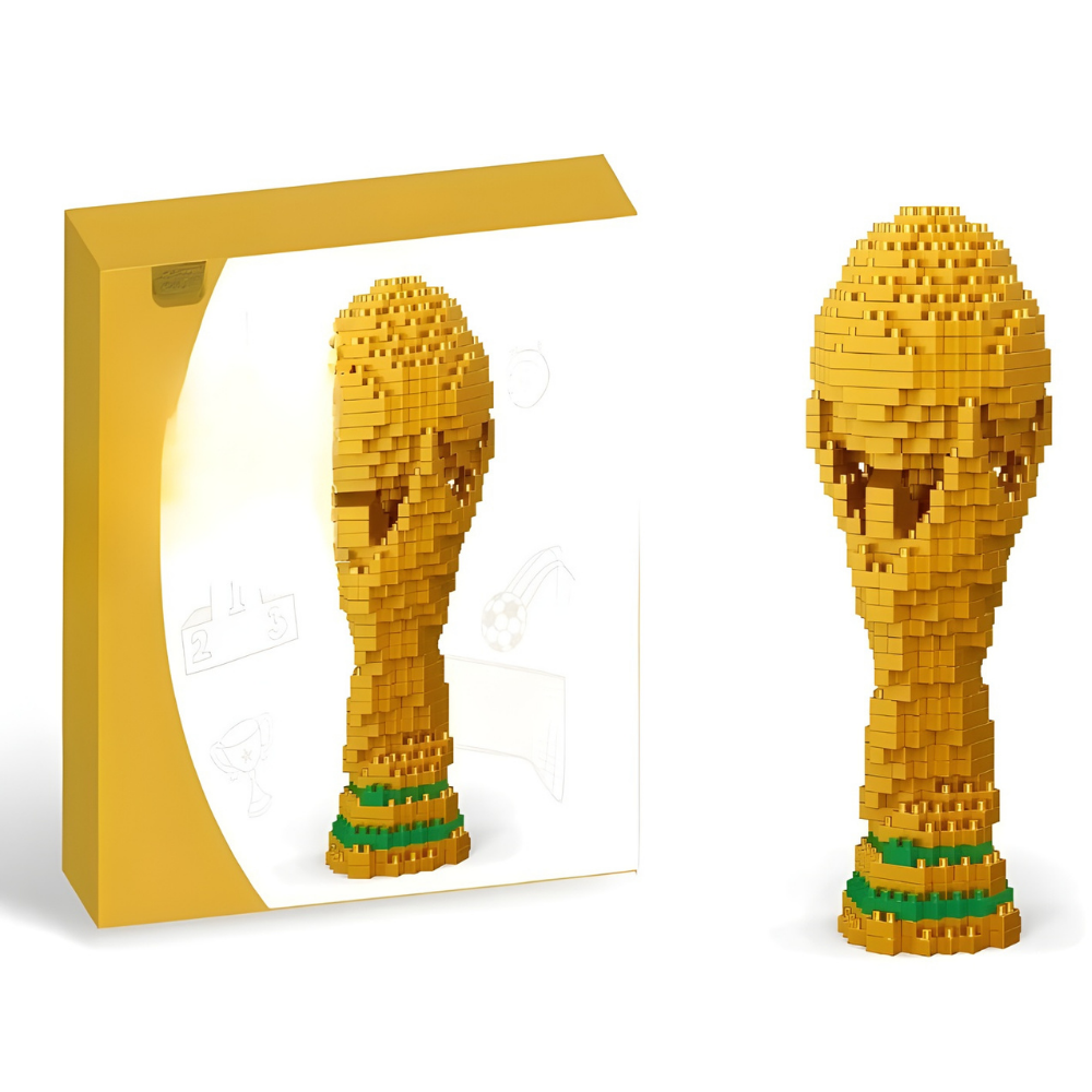 Mini Soccer Stadium Building Blocks Playset