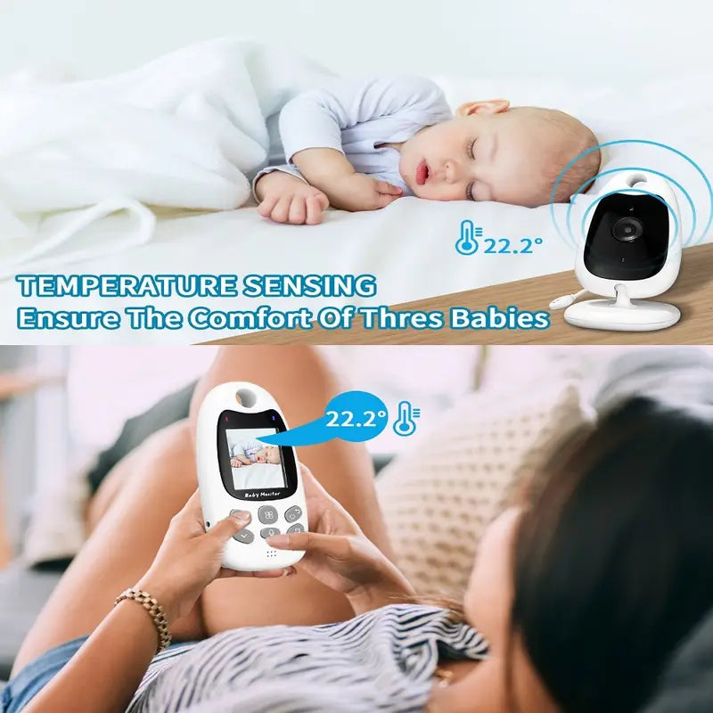 Baby Monitor with Two-Way Audio, Night Vision, and Wireless Video
