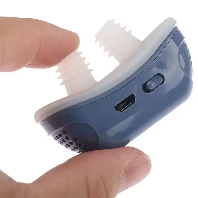 Rechargeable Silicone Nose Clip for Snoring Relief – Portable & Quiet