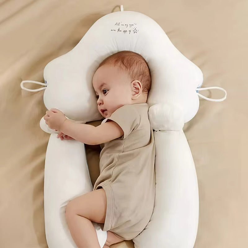ComfortNest Organic Baby Pillow for Cozy Sleep and Neck Support