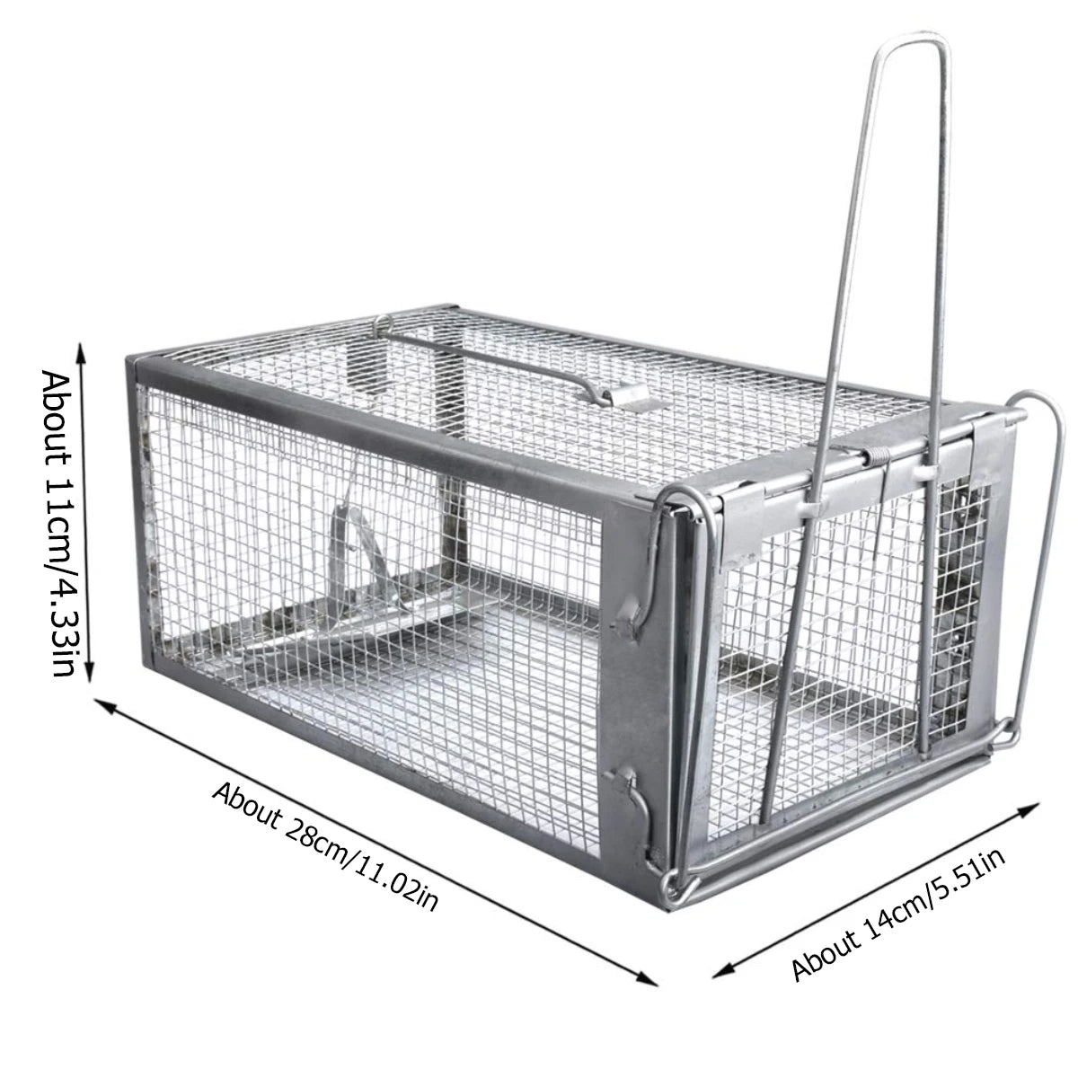 EcoCatch Live Rodent Trap for Safe Home and Garden Use