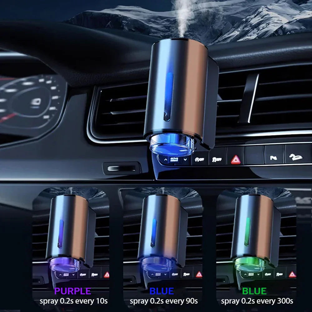Smart Aroma Vent Clip for Your Car with Essential Oil Diffuser