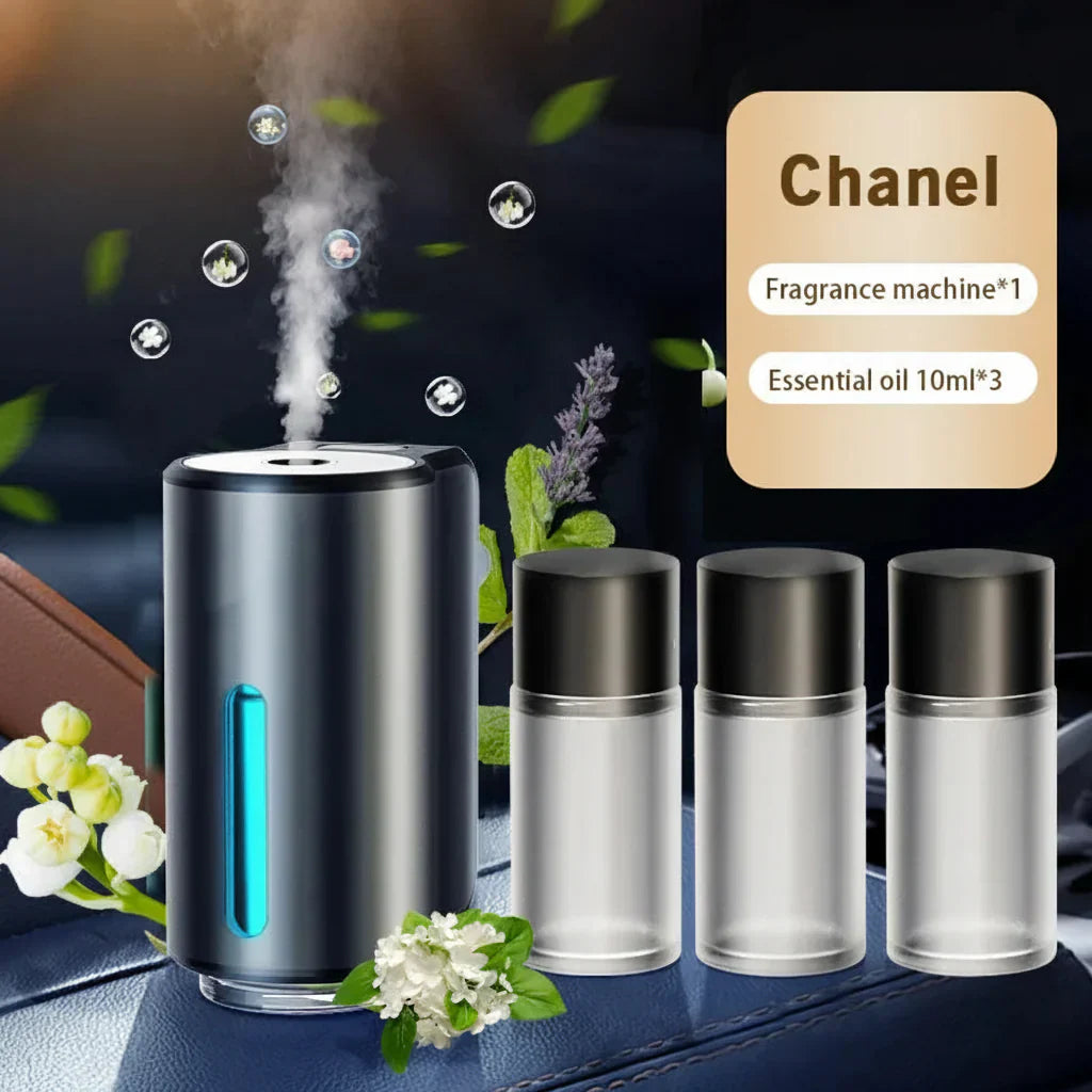 Smart Aroma Vent Clip for Your Car with Essential Oil Diffuser