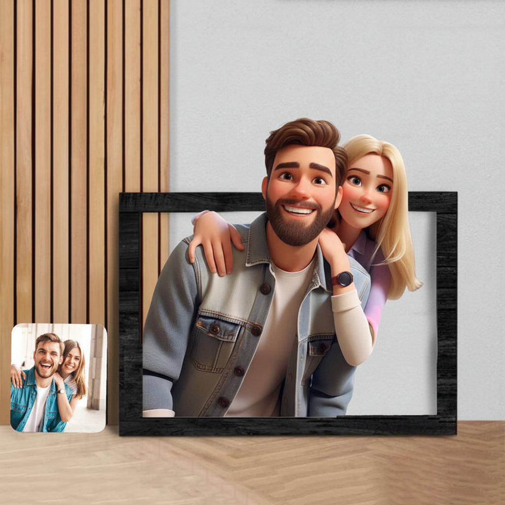 Custom 3D Wooden Photo Frame to Celebrate Your Memories