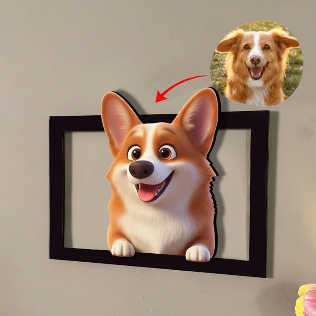 Custom 3D Wooden Photo Frame to Celebrate Your Memories