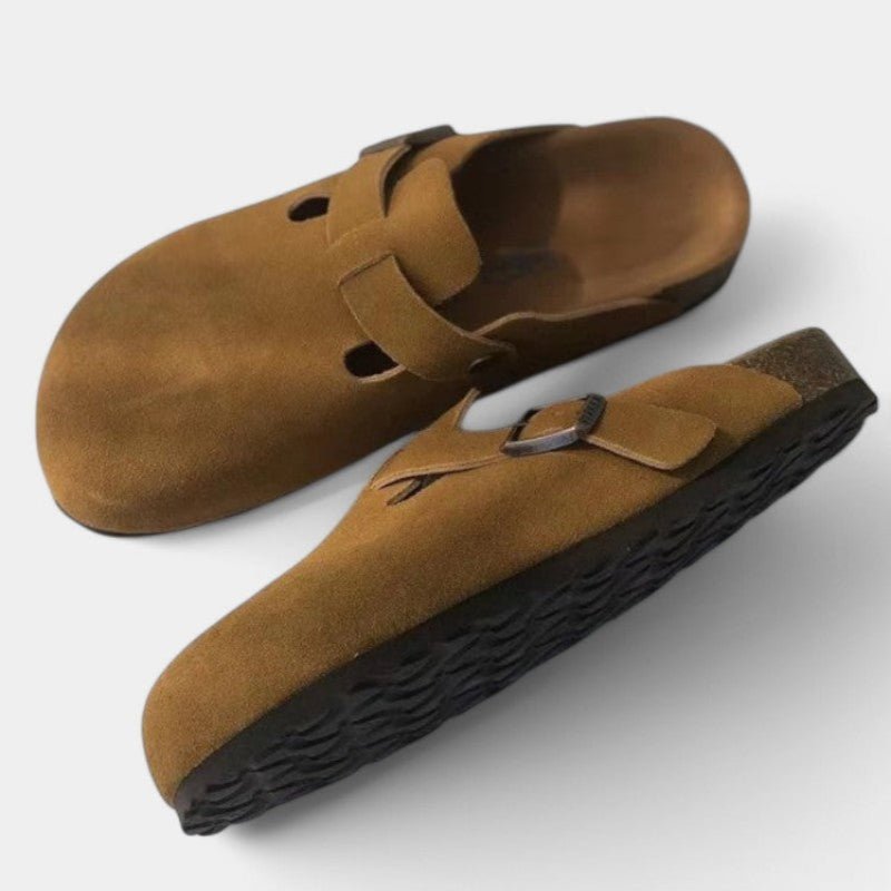 CloudStride Suede Clogs for Ultimate Comfort