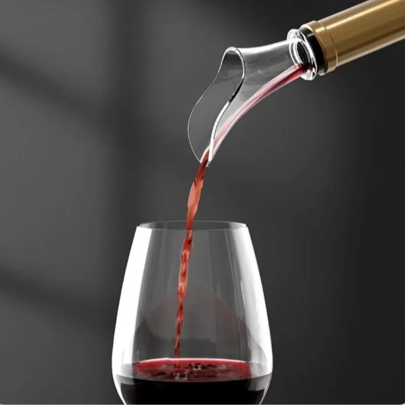 EleganceUncorked 4-in-1 Rechargeable Electric Wine Opener Set