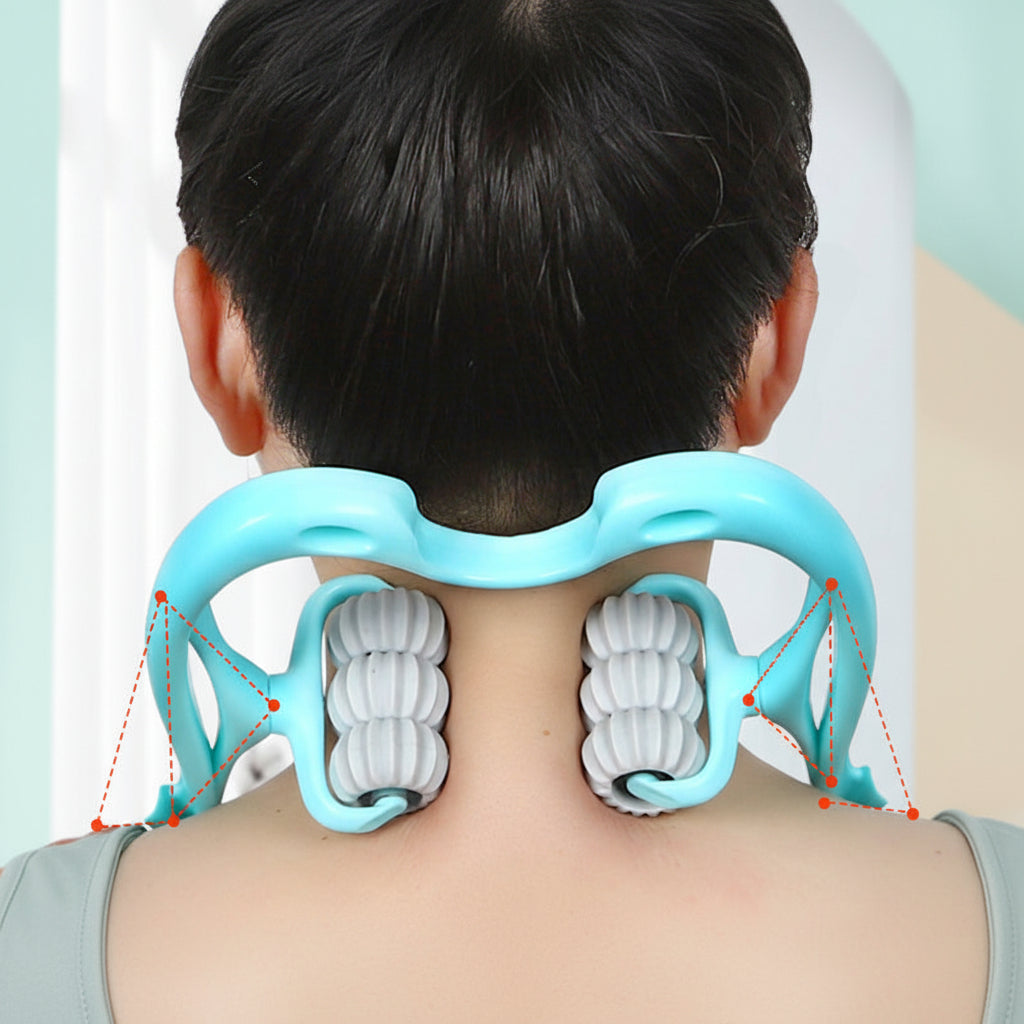 Cervical Relief Roller: Manual Neck and Shoulder Massager