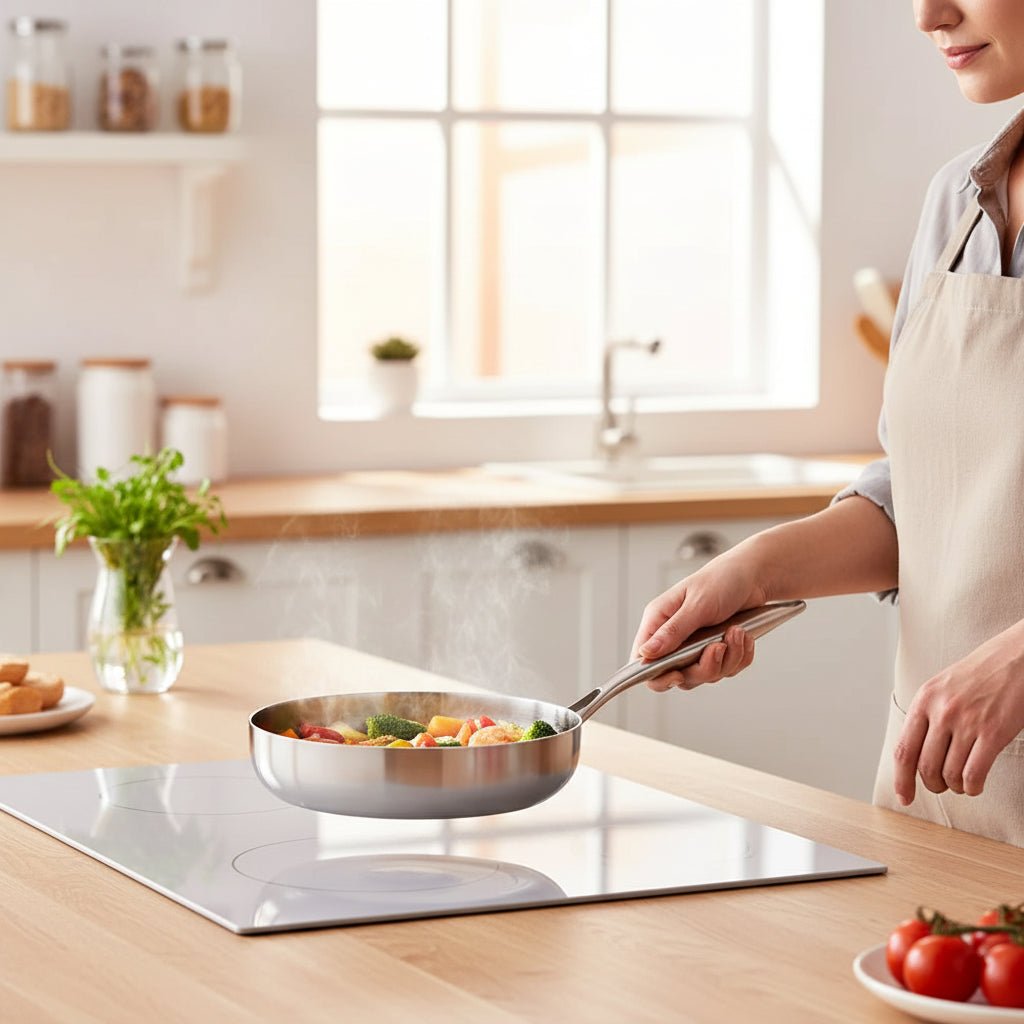 PureCook 316 Stainless Steel Nonstick Frying Pan for All Stoves