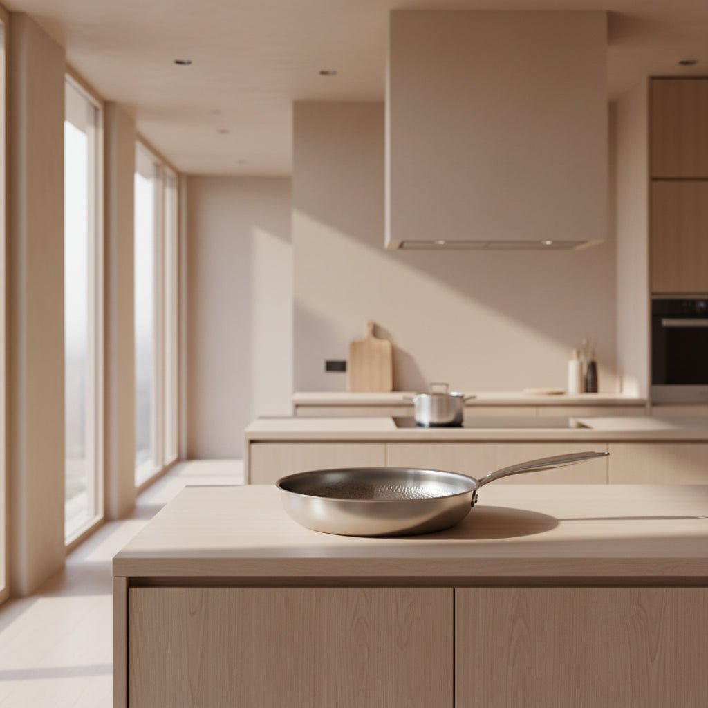 Titanium Chef's Non-Stick Frying Pan – Durable and Elegant