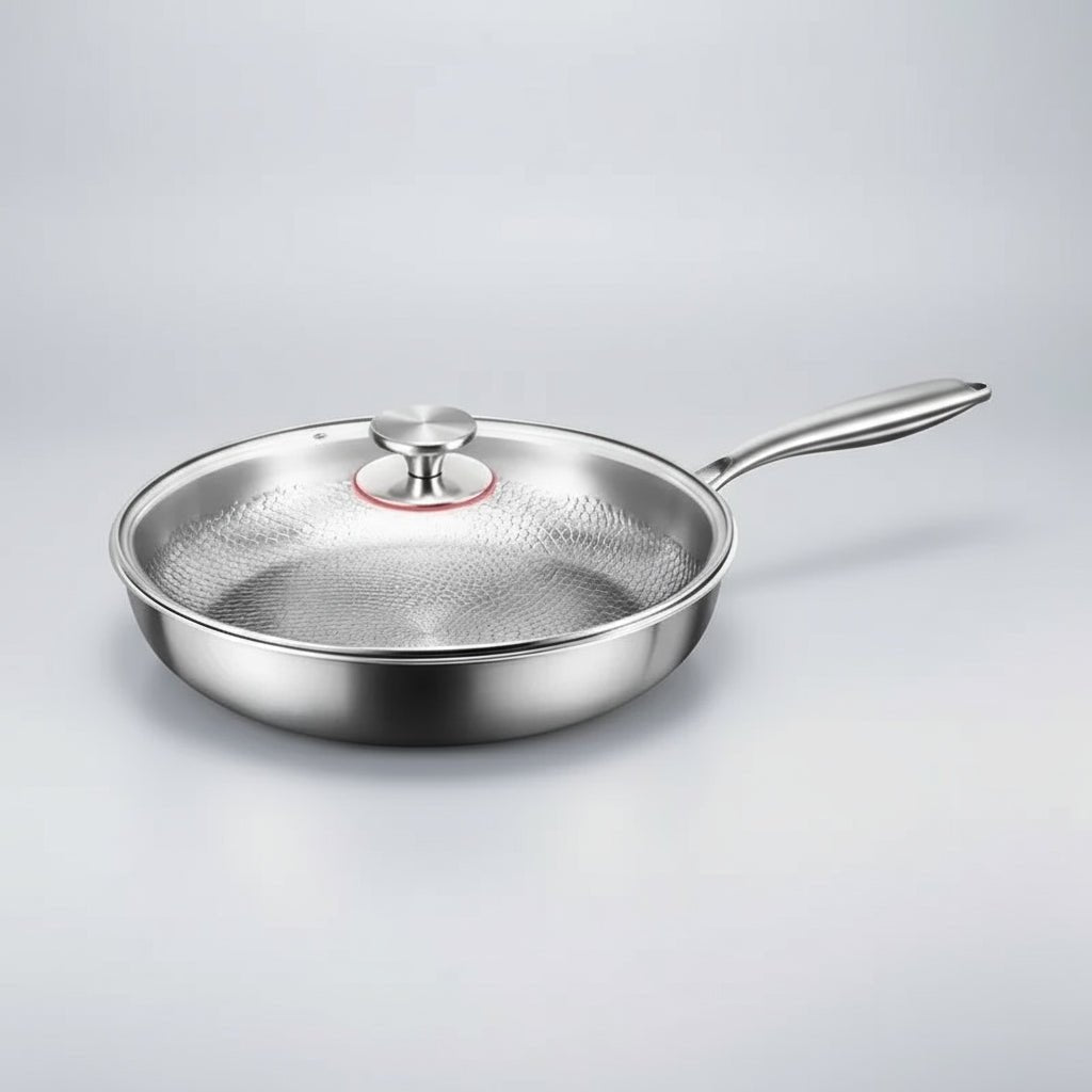 Titanium Chef's Non-Stick Frying Pan – Durable and Elegant