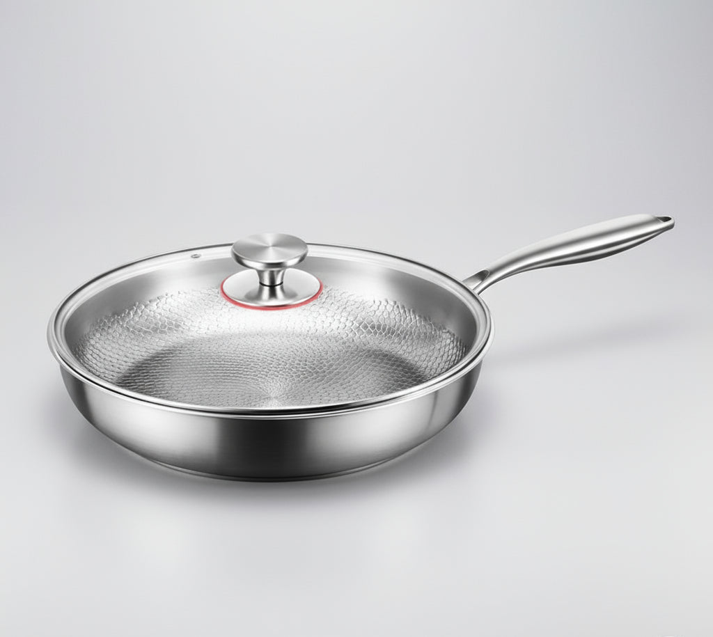 Titanium Chef's Non-Stick Frying Pan – Durable and Elegant