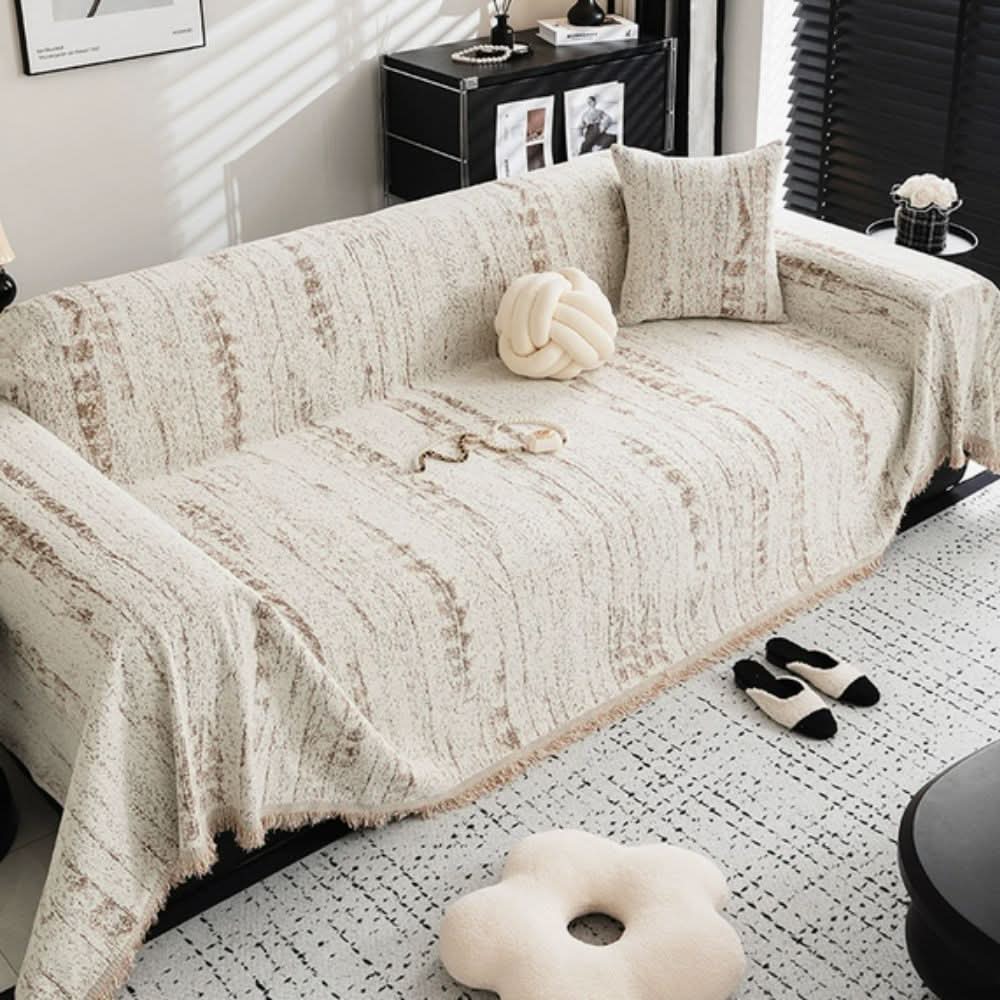 ChicSoft Chenille Sofa Protector for Effortless Elegance