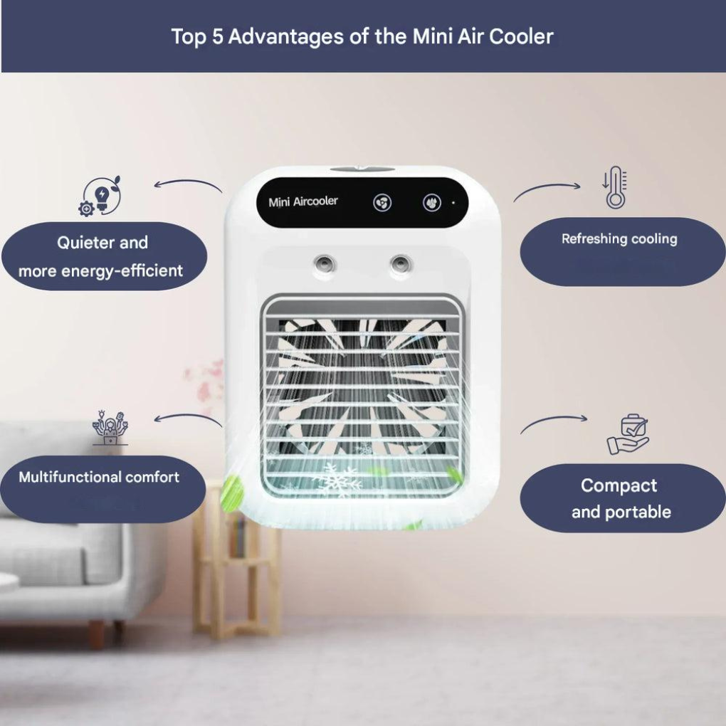 Breezy Comfort Cooler & Aroma Diffuser for Indoor Use