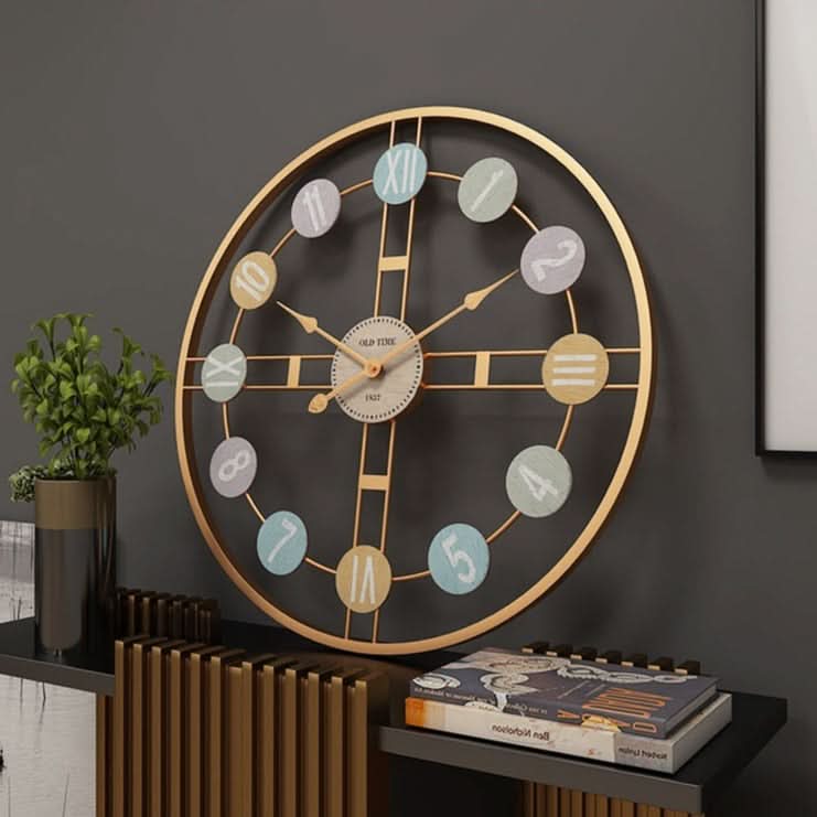 TranquilTime Silent Wall Clock for a Calm Home Atmosphere