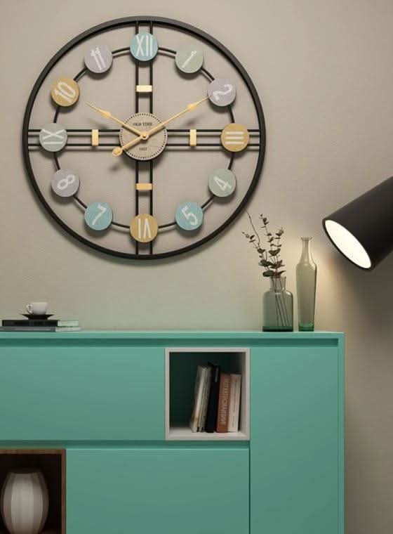 TranquilTime Silent Wall Clock for a Calm Home Atmosphere